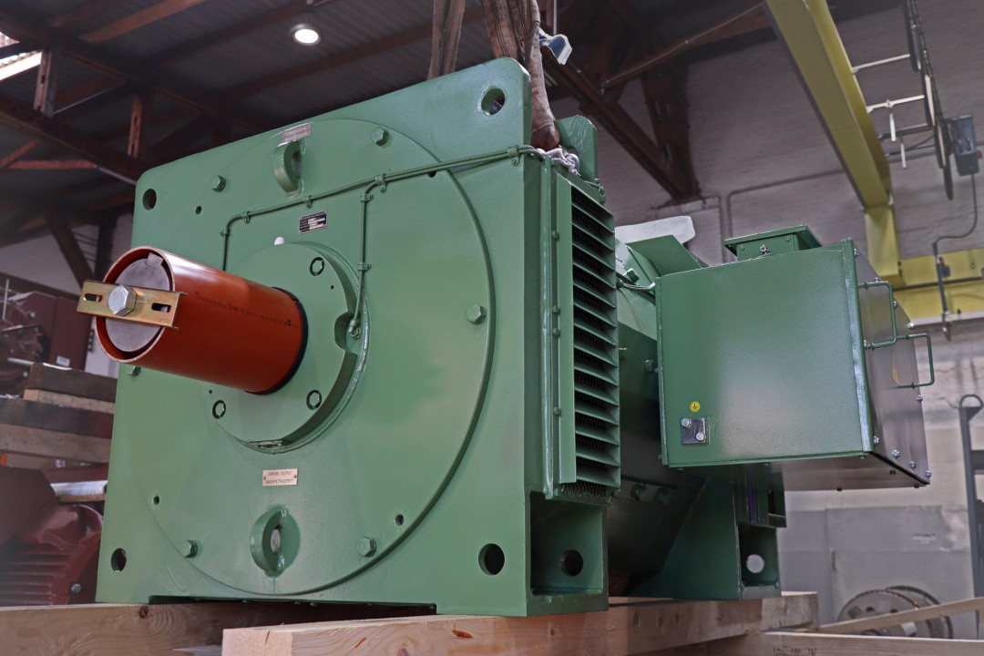 Gleichstrom-Motor als flexible Reserve im Walzwerk - Home of Steel