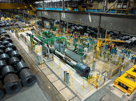 Sampling line bei Tata Steel Nederland_Copyright Tata Steel Nederland