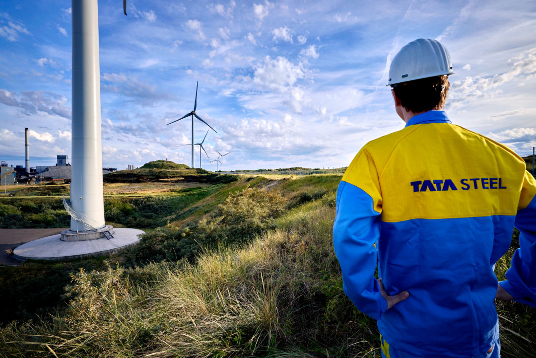 Tata Steel Nederland_IJmuiden_Skyline windturbines